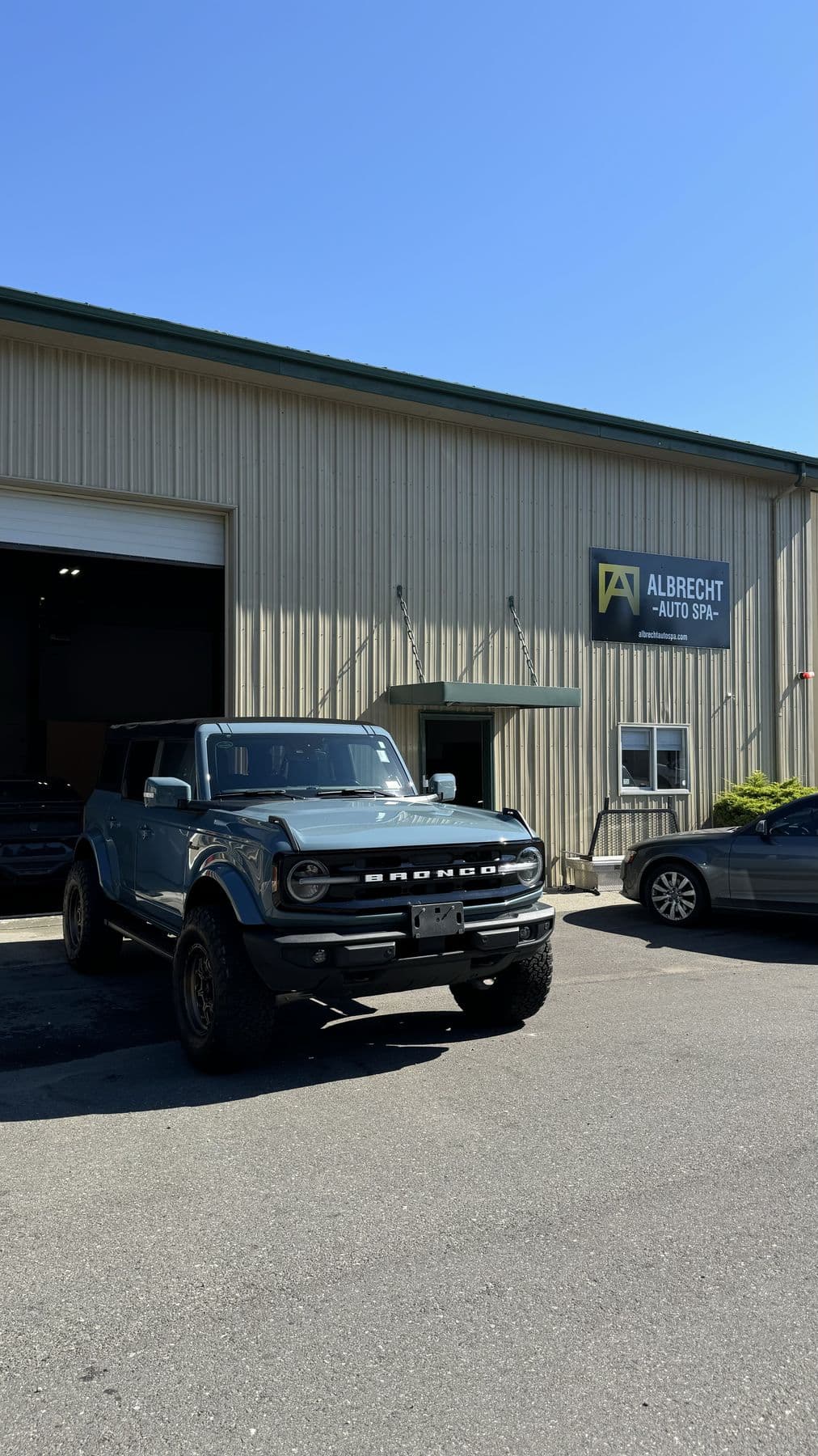Ford Bronco after a full detail at Albrecht Auto Spa in Ferndale, WA